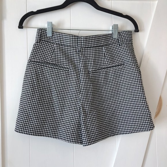 NWT - Zara Houndstooth Miniskort - Picture 4 of 5